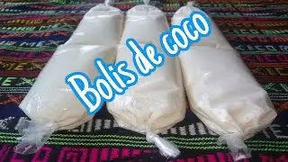 BOLIS DE COCO NATURAL/LAS RECETAS DE LUPITA