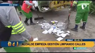 R&iacute;mac: buses del corredor azul 306 ya no pasar&aacute;n por Flor de Amancaes (1/2)