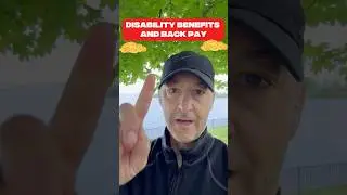 SSDI Back Pay Explained in 60 Seconds #backpay #shorts #money