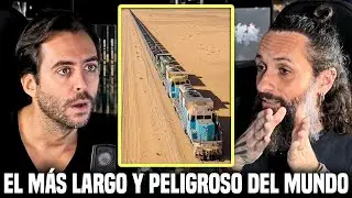 Aventurero viajó en el tren más largo y peligroso del mundo, el Tren de Hierro de Mauritania