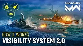 Система видимости 2.0 в Modern Warships