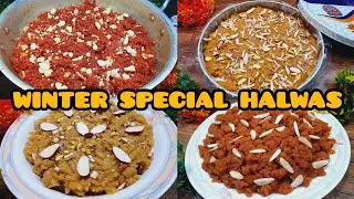 Winter Special Halwa Recipes By Art of Cooking