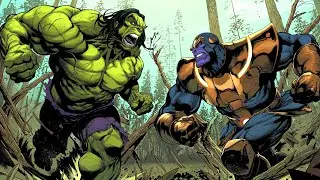 Hulk Vs Thanos: The Ultimate Showdown of Power | Incredible Hulk Annual #1