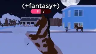 I played horse valley with my new foal *new BABY* FaNtAsY