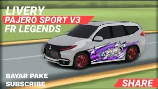 SHARE LIVERY PAJERO SPORT V3 FR LEGENDS || V0.3.3.1🔥😯
