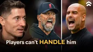 The Difference Between Klopp & Pep's Genius: Lewandowski Reveals