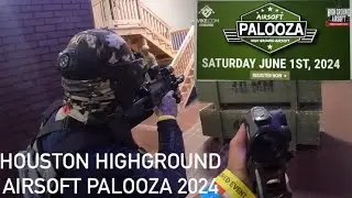 Evike Palooza 2024 High Grounds Airsoft Houston Texas gameplay and raffle!!!