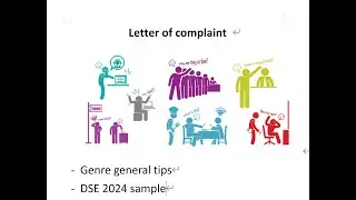 HKDSE　complaint letter + 2024 Part A DSE sample