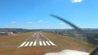 Pousando em Bragan&ccedil;a (SBBP) Pista 34 - EMB712 TUPI