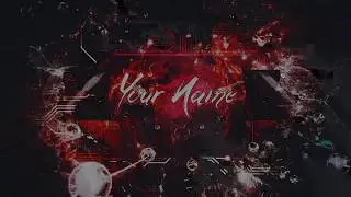 Free YouTube Channel Art Template + Tutorial