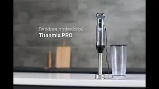 ECO-DE&reg; Batidora De Mano Titanmix,Batidora De Varilla, Cuchillas de Titanio (Titanmix Pro)