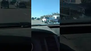 Convoy of old classic cars #driving #travel #traveling