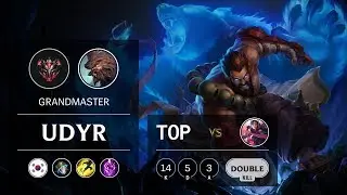 Udyr Top vs Irelia - KR Grandmaster Patch 9.24