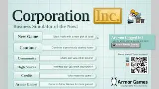 Corporation Inc. (Armor games please make it come back) [flash game]