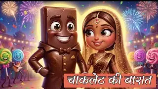 सामूहिक बारात | चॉकलेट और बिल्ली की बारात | Funny 3D Cartoon | YumYum Rhymes 