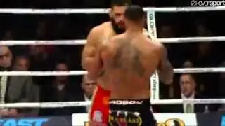 Heavyweight KNOCKOUT Chi Lewis-Parry puts Demoreo Dennis to sleep