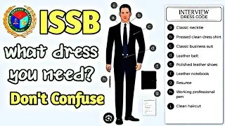ISSB dress requirements!!! What you have to wear