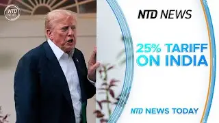 Trump Announces 25% Tariff on India From Aug. 1; Hawaii Downgrades Tsunami Warning as Danger Abates