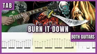 Avenged Sevenfold - Burn it Down - Guitar cover with tabs | lesson | tutorial