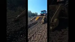 Валкователь кускового торфа