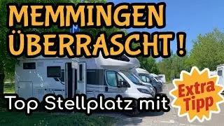 Stellplatz Memmingen – direkt am Park & ideal mit Kindern oder Hunden 👨‍👩‍👧‍🐶 Wohnmobil Reise Allgäu