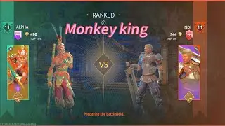 Monkey king 👑 #shadow fight 4.