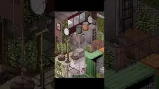 Post - Apocalyptic Base  #projectzomboid  #shorts #zomboidbase