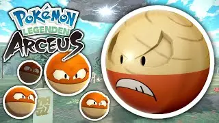 HISUI Voltobal und HISUI Lektrobal Fundort + Entwicklung | Pokemon Legenden Arceus