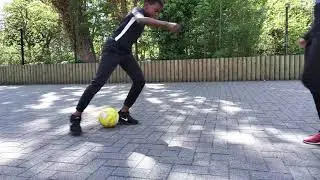 technique foot l'arc en ciel