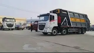 40 cubic meter compressed garbage truck