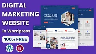 How to Build a FAST Digital Agency Website in WordPress (2025 Step-by-Step)