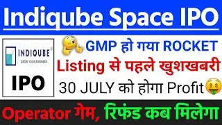 Indiqube Spaces IPO Listing Strategy ? | Indiqube Spaces IPO GMP ? | Indiqube Spaces IPO latest news