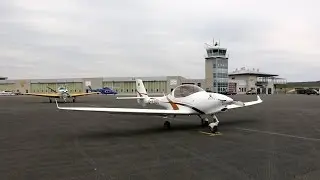 Flug nach Schönhagen (EDAZ) zur Produktionsführung bei Aquila Aviation (A211)
