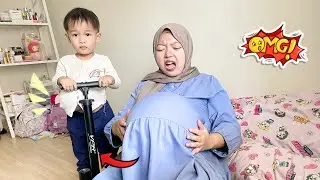 KAGET‼️ AKSA POMPA PERUT IBU JADI GENDUT 🤰🏻 TIBA2 MULES 😱
