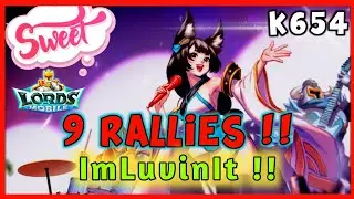 ImLuvinIt MADE THEM START A RALLY PARTY and TRAPPED IT || Lords Mobile