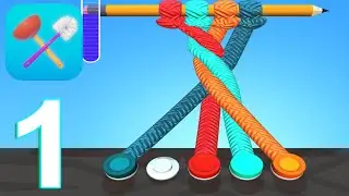 Tangle Master 3D Gameplay Walkthrough Part 1 (IOS/Android)