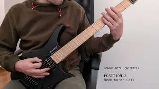 Pickup testing Strandberg BODEN RESQ:D BLACK