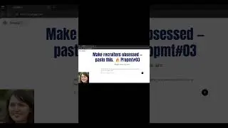&ldquo;Resume Assassin 🔥&rdquo;&mdash; Prompt 003 #resumetips  #careerhacks #short #chatgpt #secret #money