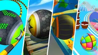 Going Balls vs Rollance vs Action Balls vs Candy Ball Run - Android, IOS gameplay