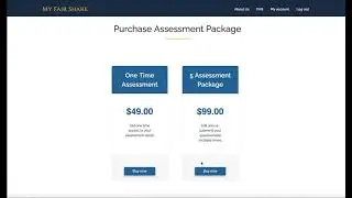 My Fair Share - Divorce Property Settlement Calculator