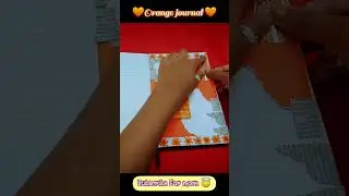 Orange journal 🧡🧡