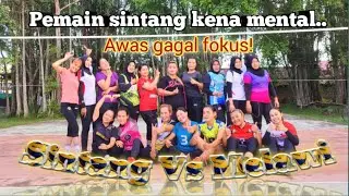 Hujan smash Sintang vs Melawi volleyball putri