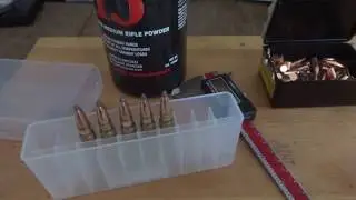 8mm Mauser hand load testing - Speer 150 grain with reloader 15