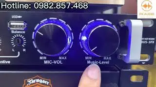 Mẫu vang 3FX mới gi&aacute; hợp l&yacute;, Mẫu vang xử l&yacute; nhạc cực kỳ chất lượng, PK Audi ở