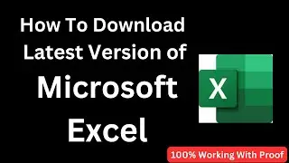 How to download Microsoft excel latest version  #msexcel