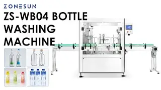 ZONESUN ZS-WB04 Airjet Cleaning Machine Bottle Washing Machine