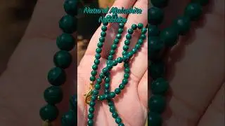 📿 Malachite 💎 Carbonate Mineral 📿 Associated with April 📿 3.5 - 4 Mohs Hardness 💎