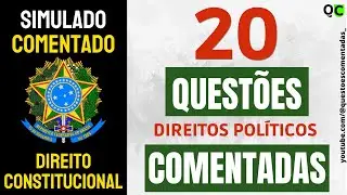 20 Questões de Direitos Políticos - Direito Constitucional