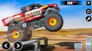 Monster Truck Stunt Racing - Car Game Android Gameplay 😍