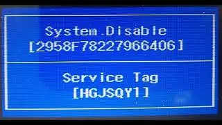 Услуги по сбросу пароля Dell Bios: для ноутбуков и ноутбуков Dell.  